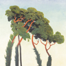 Félix Vallotton, Paysage avec des arbres